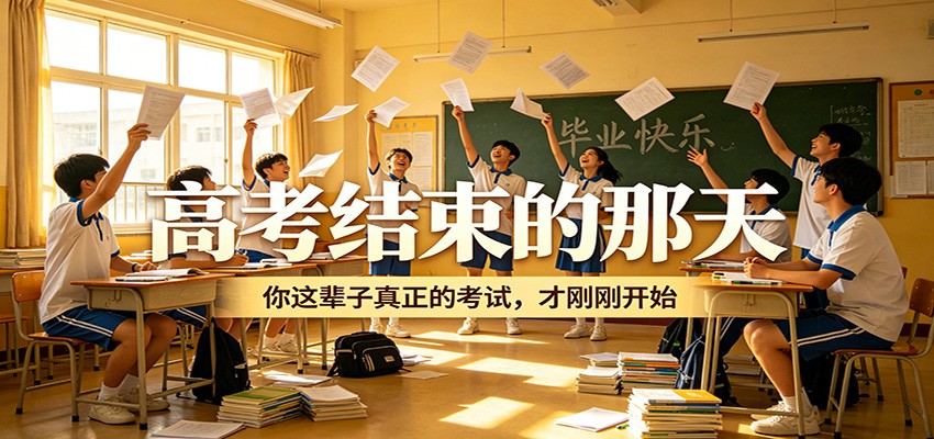 公众号付费文章《高考结束的那天，你这辈子真正的考试，才刚刚开始》