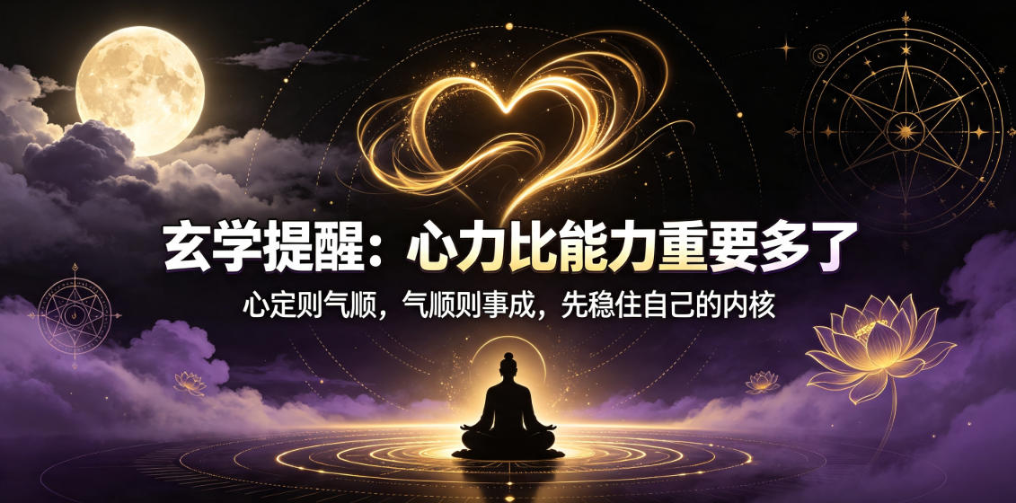 付费文章：玄学提醒：心力比能力重要多了