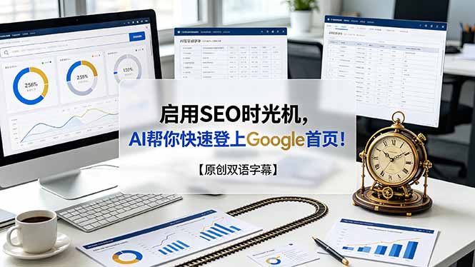 （19162期）启用SEO时光机，AI帮你快速登上Google首页！【原创双语字幕】