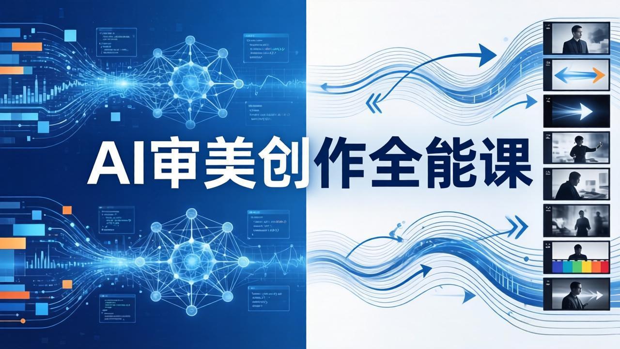 （19207期）AI审美创作全能课-更新0706：MJ+Seedance+模型训练+影视分镜+编剧，一站式掌握AI艺术创作