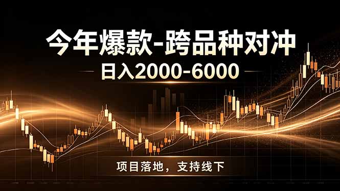 （19179期）全新跨品种对冲模式上线！日稳定盈利 2000-6000，合规长久可批量放大